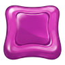Purple square jelly